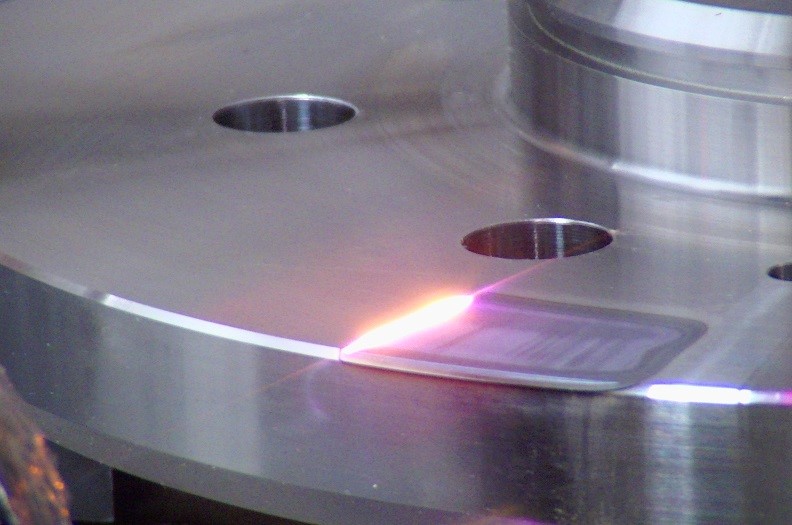 Laser heat treating Bearing Retainer